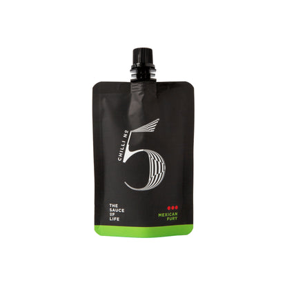 Chilli No. 5 Hot Sauce in 100ml Pouches – Wholesale