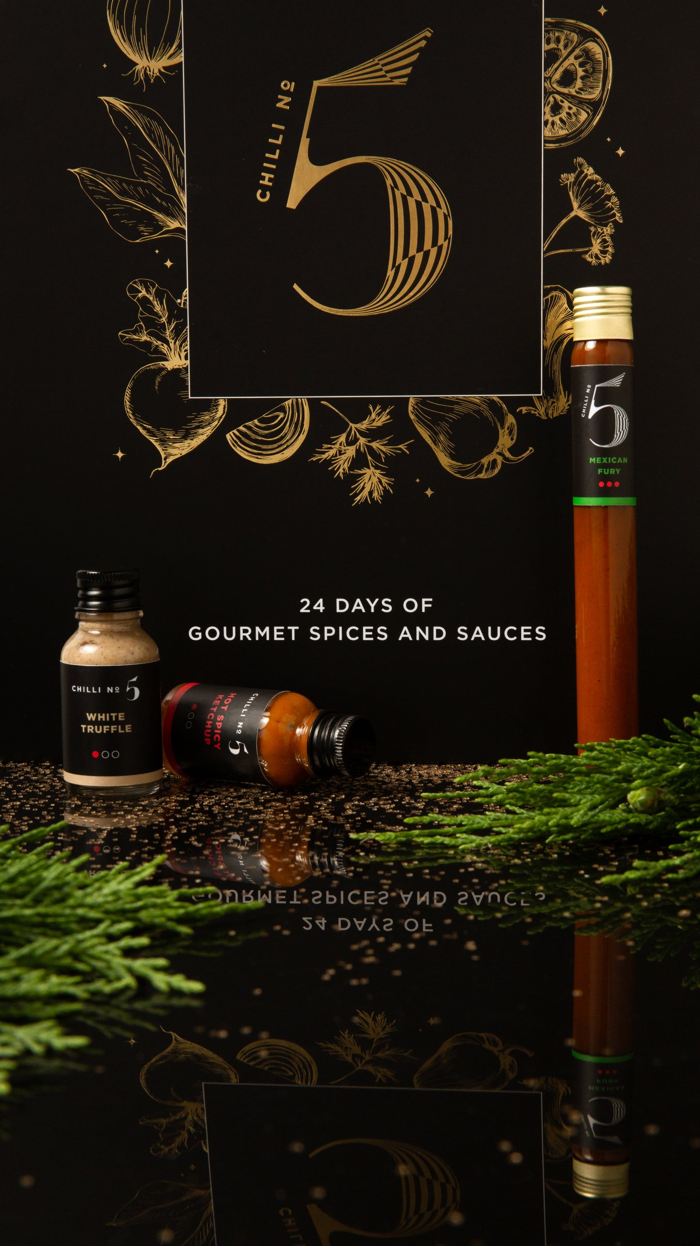 Hot Sauce Xmas Advent Calendar - Trade