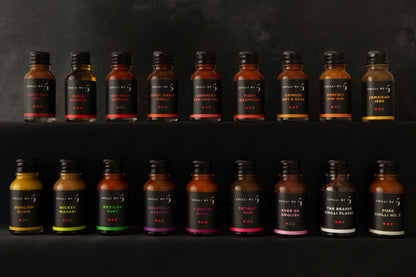 Collection Mini de 5 sauces piquantes de voyage (5 x 15 ml)