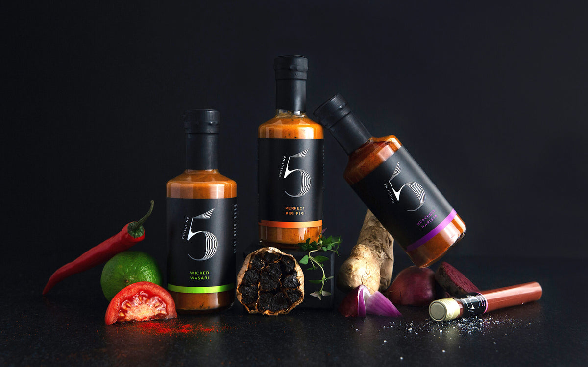 Chilled Condiments Best Condiments, Sauces, Oils, Chilli Flakes on Glass Bottles from ...